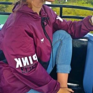 VS Pink Maroon Windbreaker!